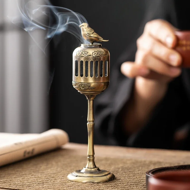 Home Fragrance Lamp - Lámpara hueca Matel Urraca, incensario con