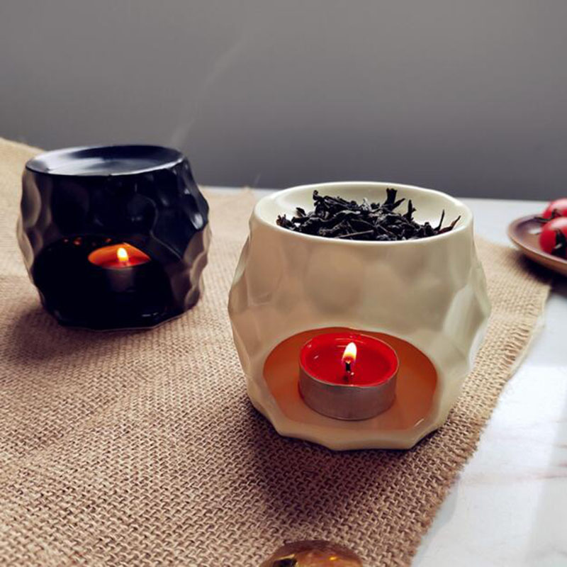 Home Fragrance Lamp - Quemador de aromaterapia de cerámica Retro,