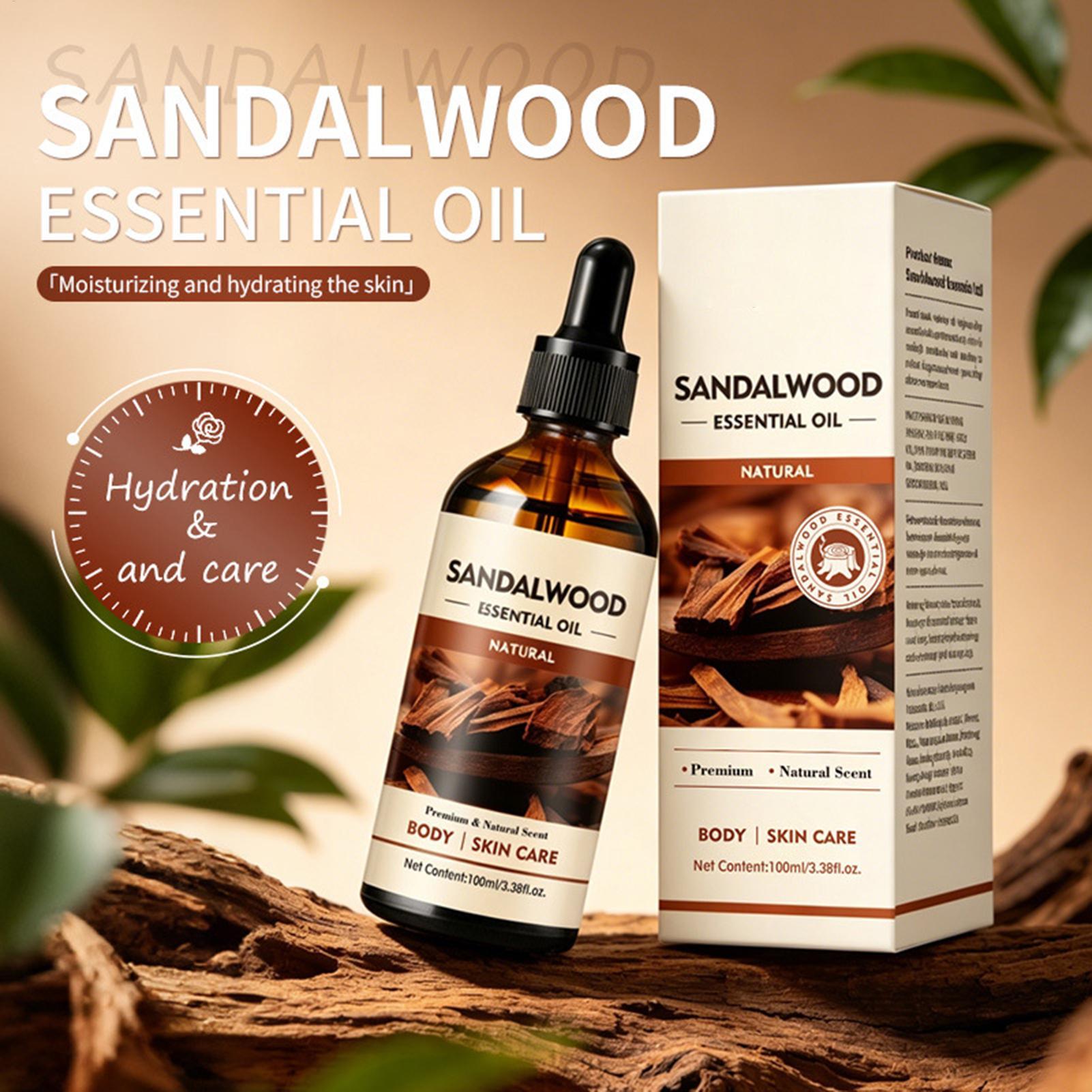 Home Fragrance Aromatherapy - Aceite aromático de sándalo, 100ml, aceite