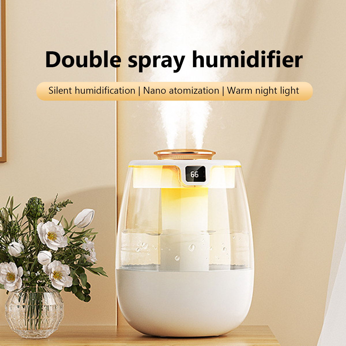 Home Fragrance Room Spray - Humidificador de aire de 1,3 L,