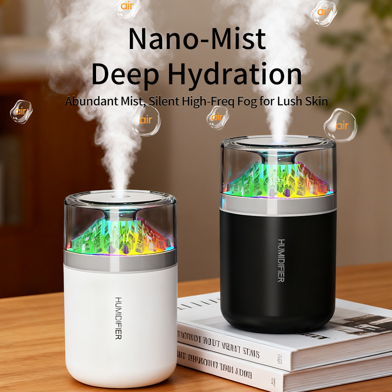 Humidificador de 180ml, luz de - Home Fragrance Types reseña y precio