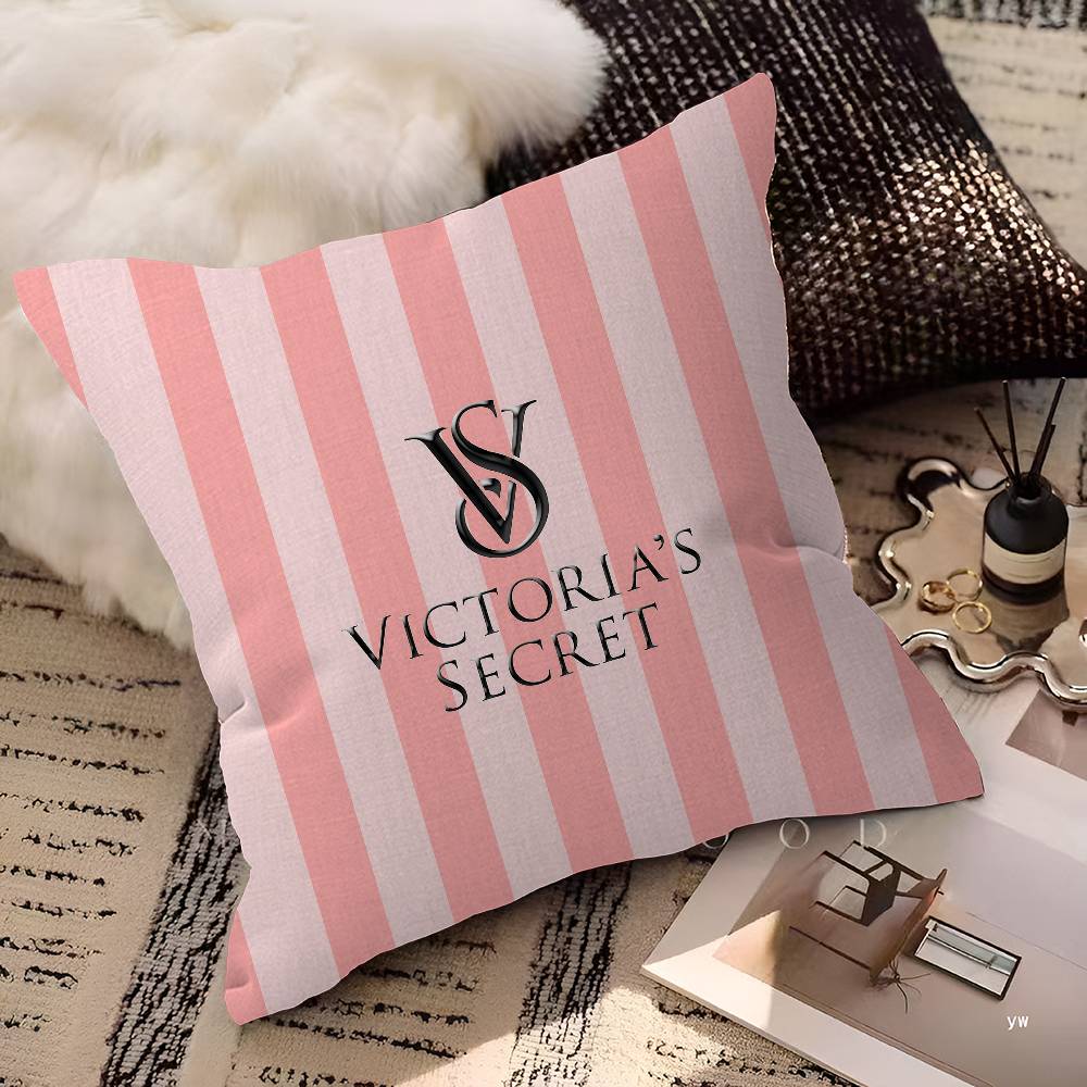 Funda de cojín rosa Fashion T- - Home Fragrance Victoria Secret reseña y precio
