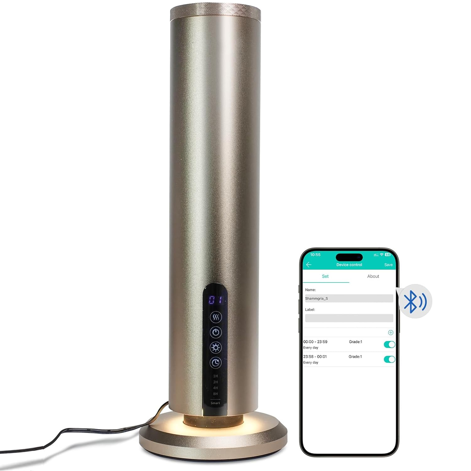 Difusor de Aroma Recargable, D - Home Fragrance Electric Diffuser reseña y precio