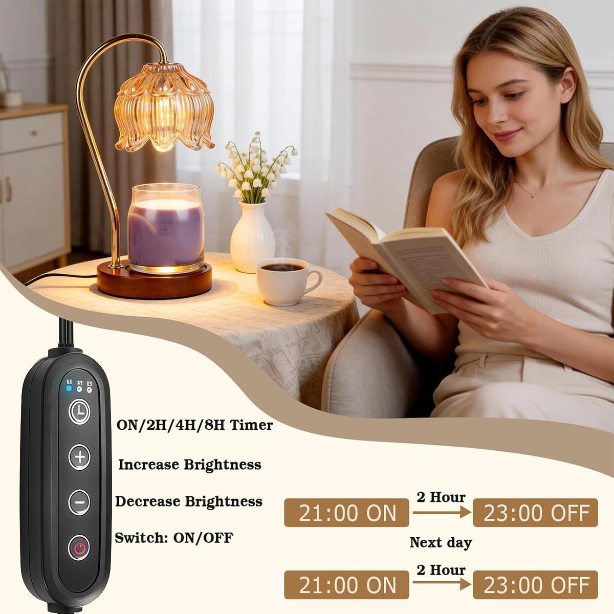Lámpara Calentadora de Velas c - Home Fragrance Lamp reseña y precio