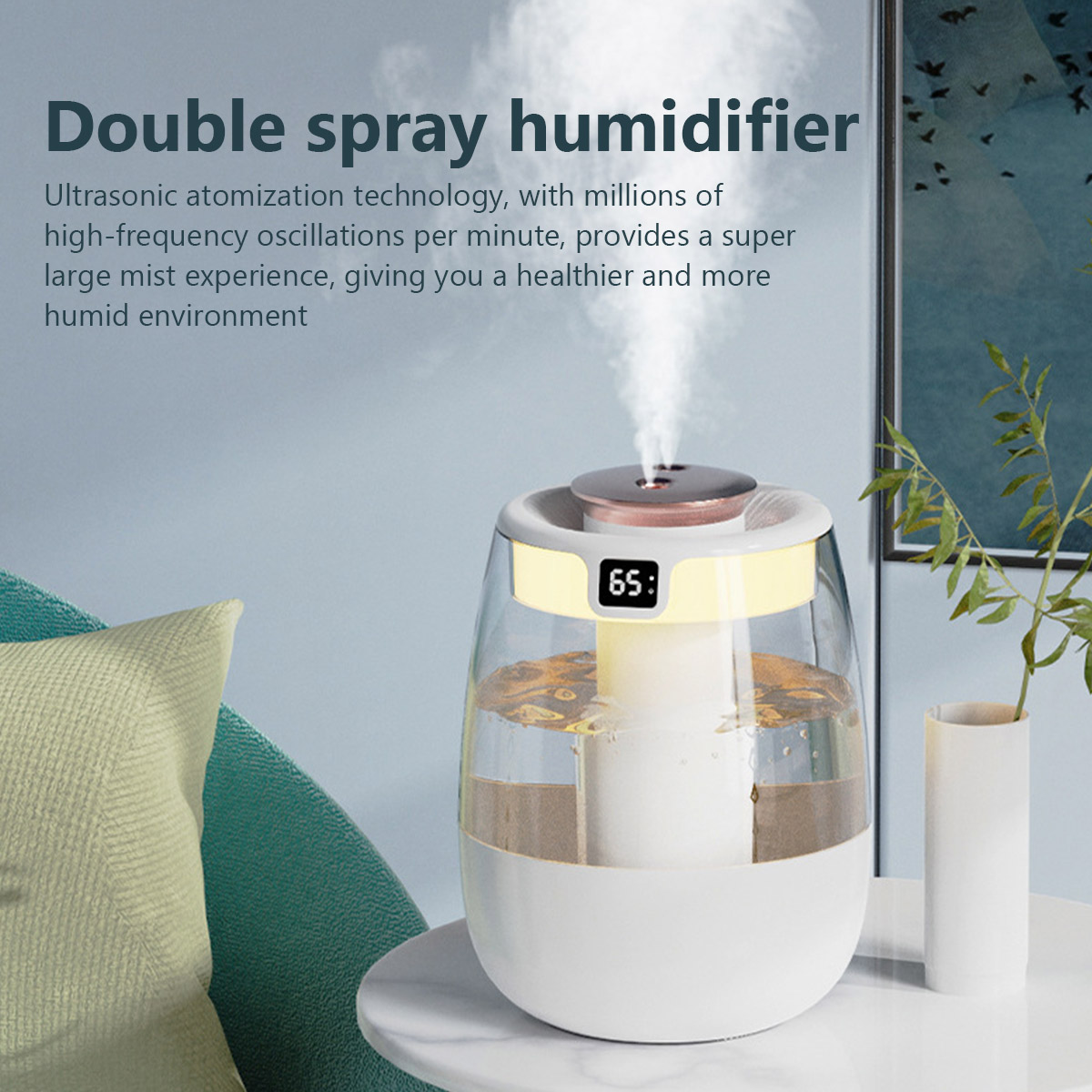 Humidificador de aire de 1,3 L - Home Fragrance Room Spray reseña y precio