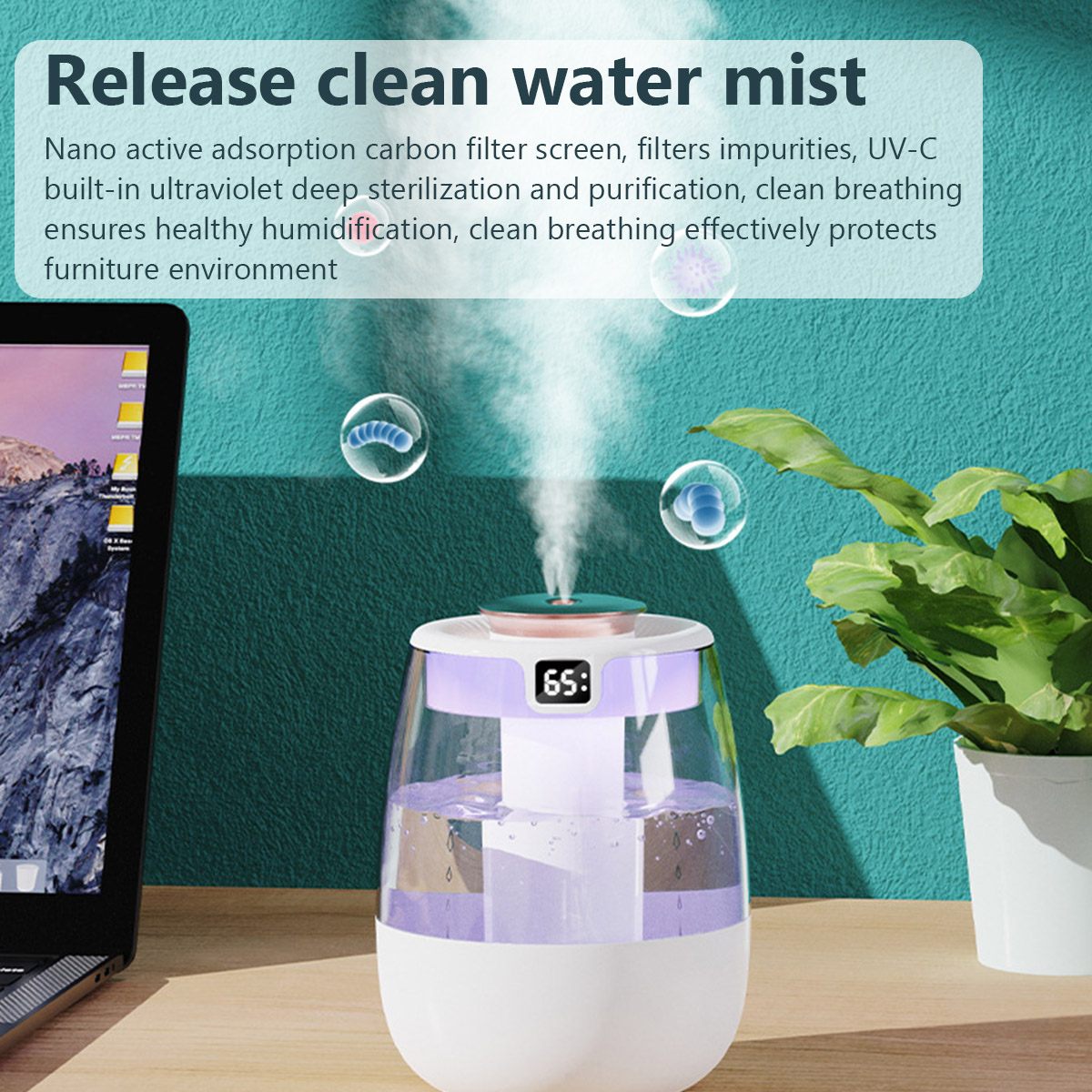 Humidificador de aire de 1,3 L - Home Fragrance Room Spray reseña y precio